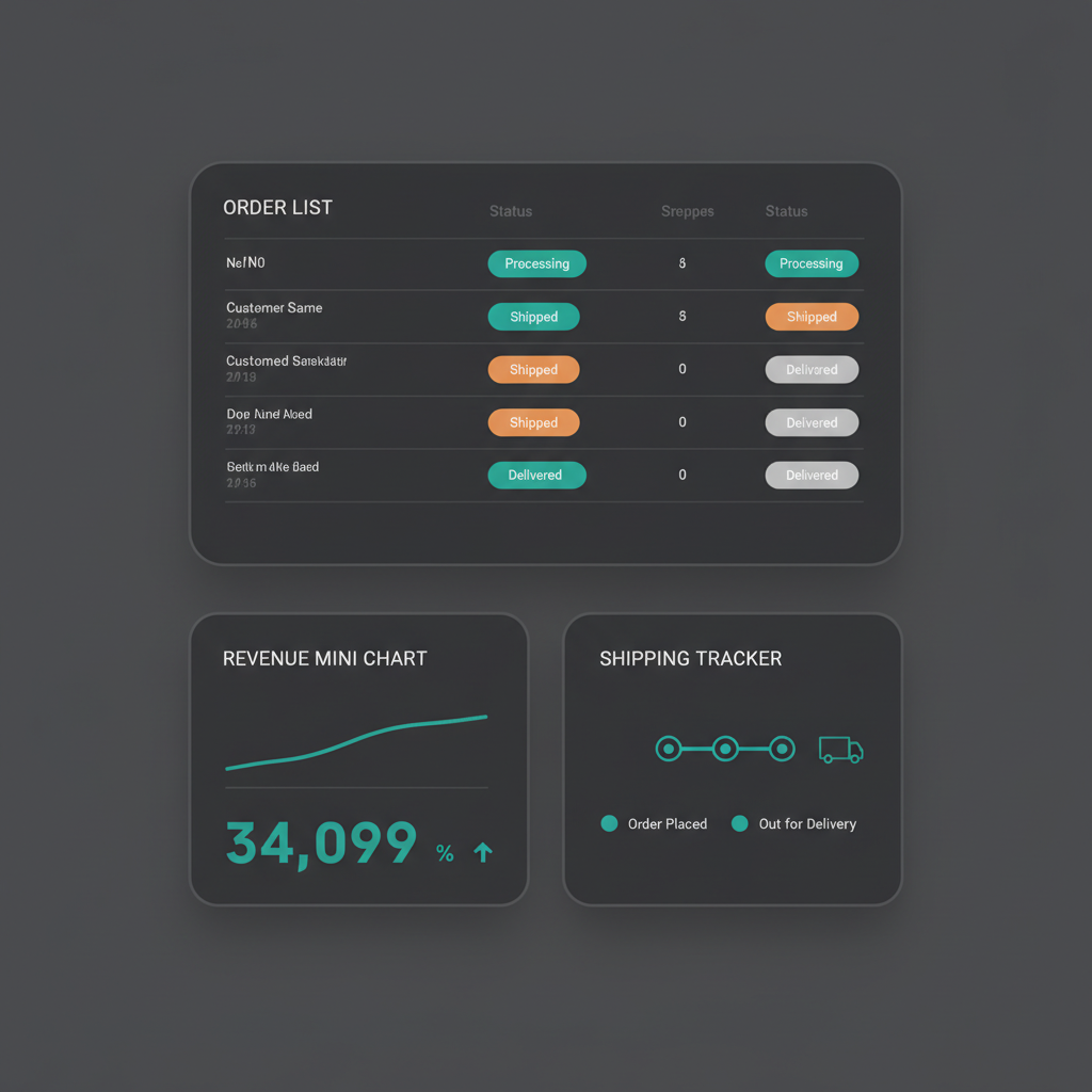 E-ticaret AI arayüzü