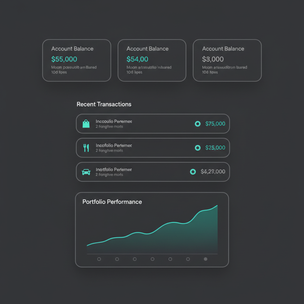 Finans & Bankacılık AI arayüzü