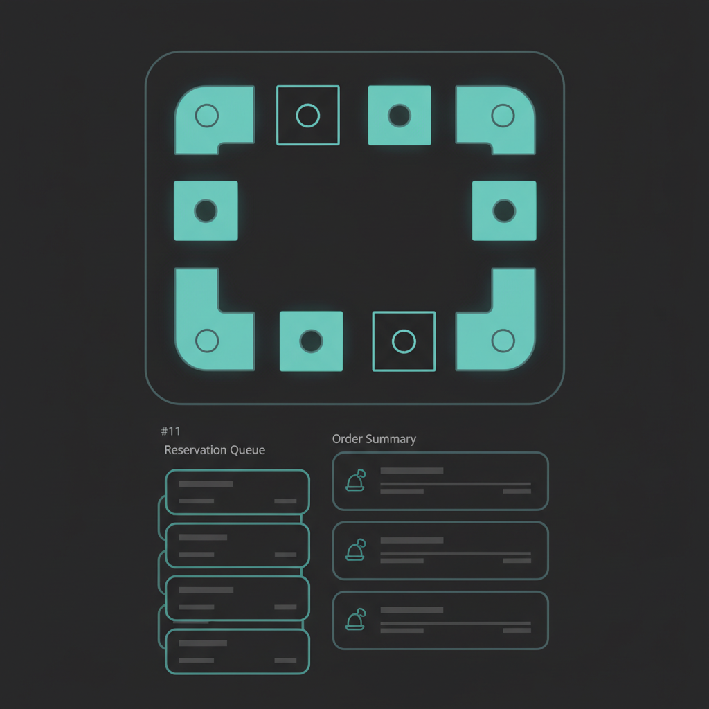 Restoran & Yeme-İçme AI arayüzü